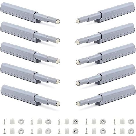 Magnet Magnetic Latch and Shock Absorber for Door Cupboard and Drawer Cupboard Door Pusher for Furniture and Cabinets (1/5)