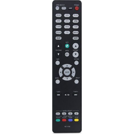 Ersatz-Fernbedienung kompatibel mit Denon AV-Receiver RC-1192 (1/5)