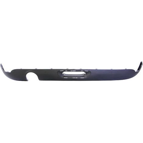 Spoiler de pare-choc arrière noir 5 portes Mini One / Cooper F55-F56 2014-2021