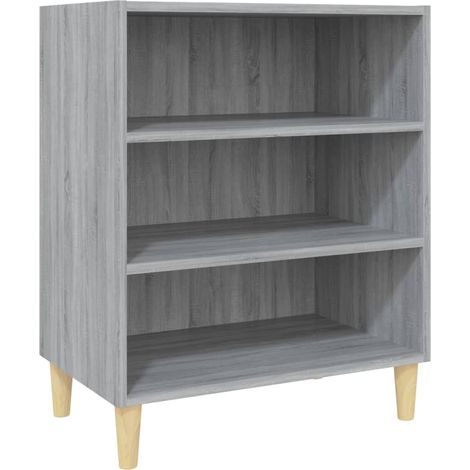 Credenza Madia Buffet Grigio Sonoma 57x35x70 cm in Truciolato CDS74234 (1/4)