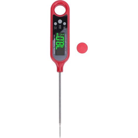 Digital meat temperature probe, stainless steel pen, IPX6 style, food-grade waterproofing for kitchen BBQ (1/5)
