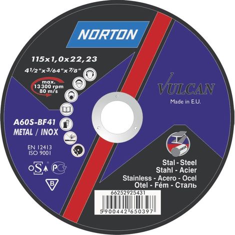 Meules de tronçonnage Vulcan-4 - Norton