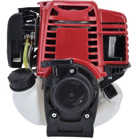 – 35cc brushcutter engine – 4-stroke petrol engine – 0.85 kW power – Low noise and fuel consumption – For various terrains (1/5)