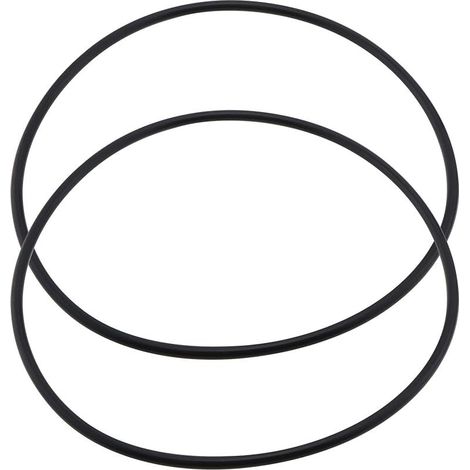 CYRILL – Confezione da 2 guarnizioni in gomma per filtro a sabbia per piscina – O-ring di ricambio compatibile con filtri Hayward Pro S140T SP071620T S144T S180T S210T Nero (1/5)