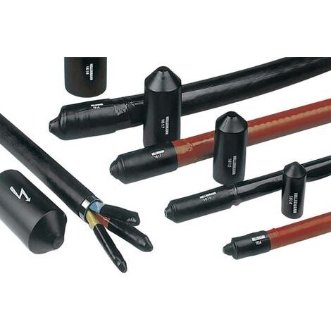 HellermannTyton 416-12046 Capuchon d'extrémité thermorétractable 1 pc(s) R034331 (1/4)