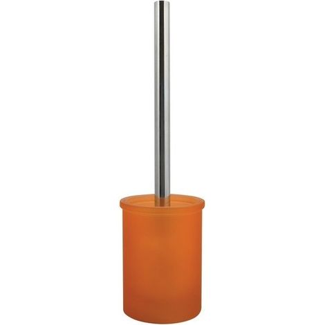 Brosse Wc avec support Verre YOKO Misty Orange Spirella