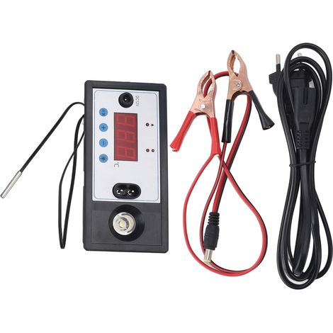Eosnow Inkubator-Temperaturregler mit Lampe, automatischer Wasserbett-Ei-Thermostat