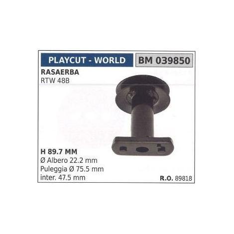 Supporto mozzo portalama rasaerba tagliaerba RTW 48B 039850