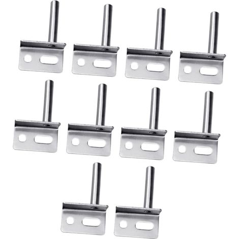 Lot de 10 charnières de porte en bois renforcées (1/5)