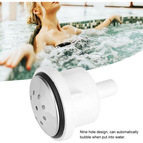9-Loch-Badewannendüse – Kunststoff-Ersatzteil für Spa-Düsen, Massagekopf für Badewanne, Badezimmerzubehör (1/3)