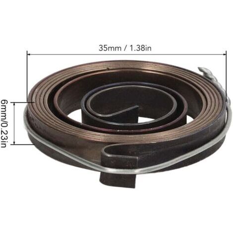 NALOOKAMIC 2Pcs Ressort de Rappel Perceuse à Colonne Aliment Penne Bobine Assemblage 35x6x0.7mm (1/3)