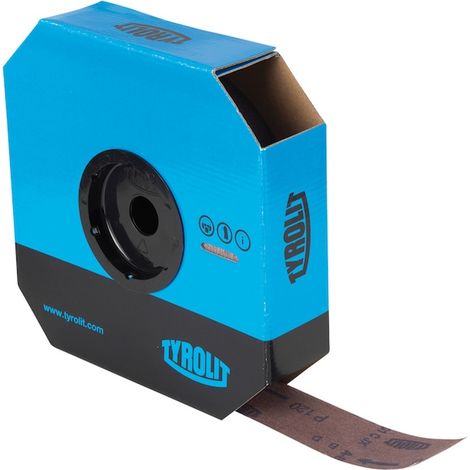 Rouleau d'atelier BASIC B01 C JX - 40 mm x 25 m - Grain 120 - TYROLIT