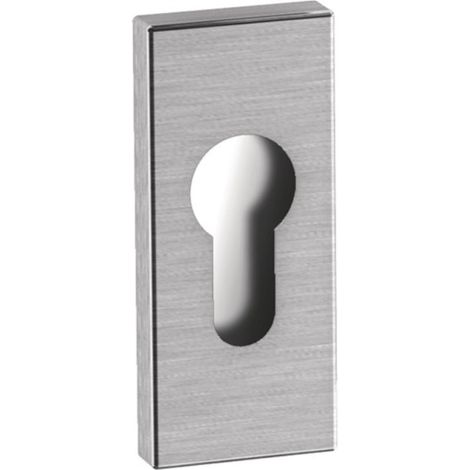 Paire rosace porte 318XAES VA XA eck.o.ZA S.12mm HEWI (1/4)