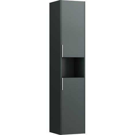 LAUFEN Base Armoire haute, 2 portes, charnières à gauche, plateau