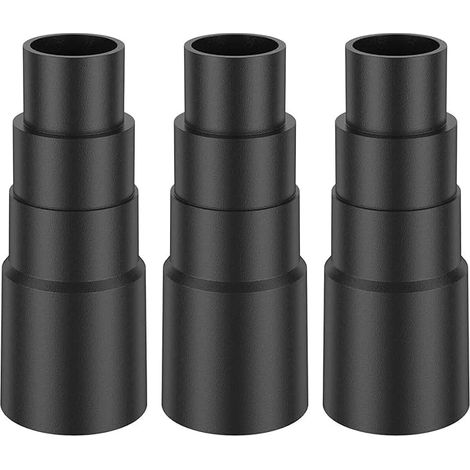 Set mit 3 universellen 4-lagigen Staubsaugerschlauchadaptern (25/30/34/35 mm) (1/4)