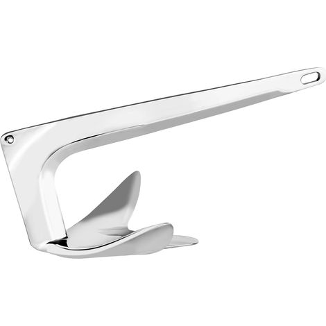 Ancoraggio per barca in acciaio inossidabile 316 stile Bruce Claw Force, grado marino resistente, lucidato (1/5)