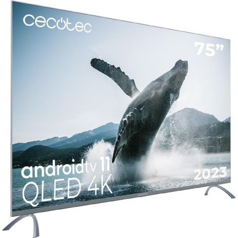 QLED-Fernseher mit nativen 120 Hz und 96-Zonen-Full-Array-Local-Dimming. Integriertes Android TV-System, Dolby Vision + Dolby Atmos, HDMI 2.1 VRR, und USB-Anschluss mit PVR, 60 W (RMS) 2. (1/5)