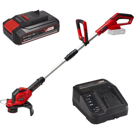 Einhell PXC Cordless Lawn Strimmer 28cm Grass Trimmer GE-CT Li-Solo +2.5AH Kit