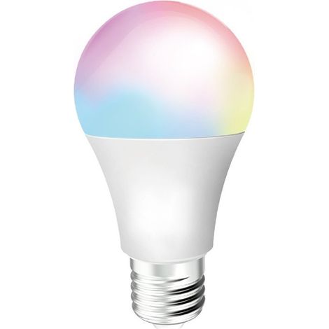 Trade Shop - SMARTE GLÜHBIRNE A60 10W LED RGB CCT DIMMBAR WIFI E27 APP ALEXA GOOGLE - (1/5)