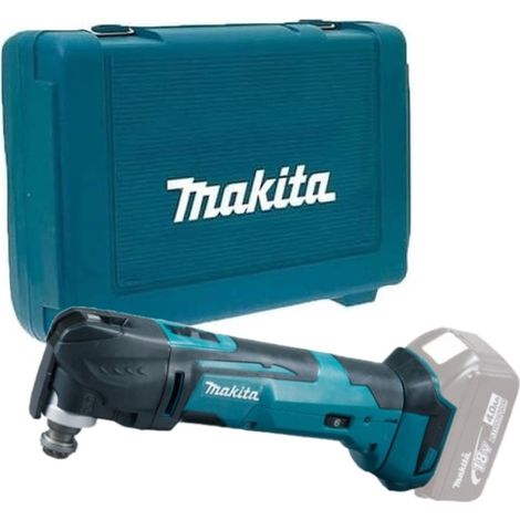 Makita – Outil multifonction sans fil 18V DTM51ZJ – Moteur 2-pôles – Vitesse variable pour matériaux durs – Coffret sans batterie ni chargeur