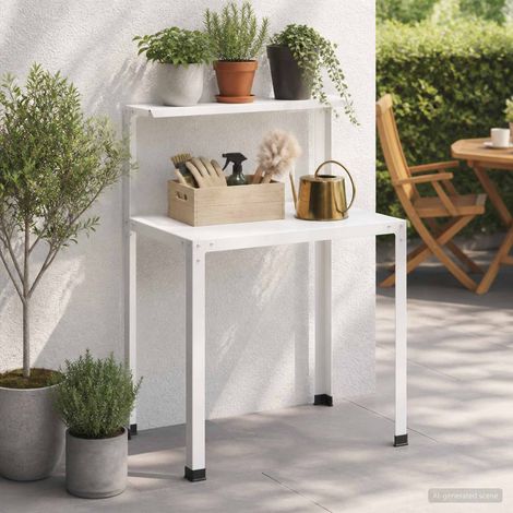 vidaXL Mesa de trasplante 60 x 50 x 104 cm (1/5)