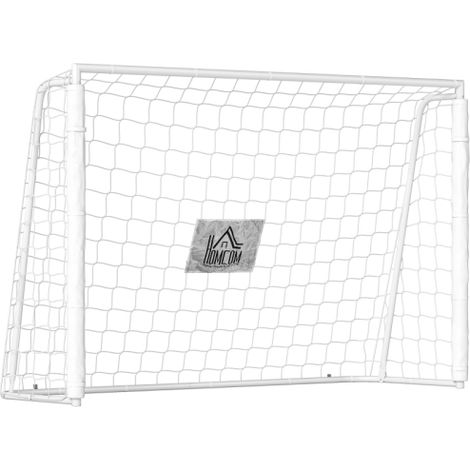 Fußballtor Kinder, Zielmarkierung, Stoßdämpfende Hülsen, Garten, 186x123cm, Weiß
On-Site (1/5)
