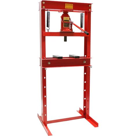 Varan Motors – Presse hydraulique 20 Tonnes – Réglable en 8 niveaux – Course vérin 20 cm – Montage et démontage d'axes et roulements - NESP-20 (1/10)