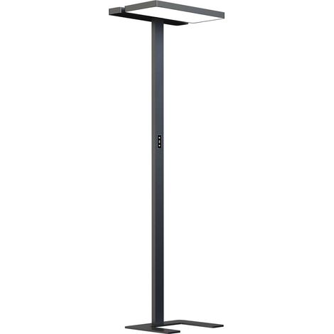 LED Floor Lampdimmable 'Aila' made of Aluminium for Office & Workroom (1/5)
