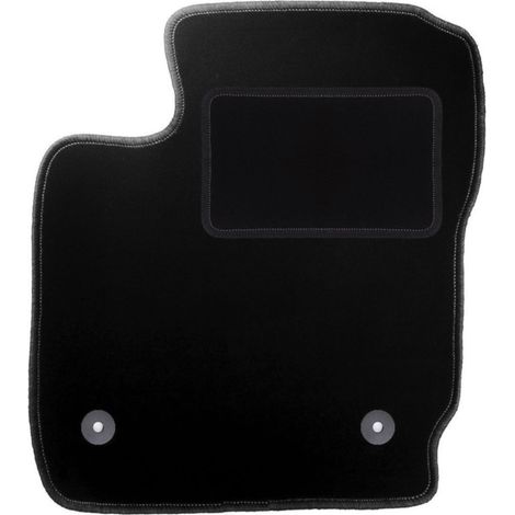 Fahrer-Veloursmatte für: Ford Tourneo Courier Kombivan (2014-) schwarz