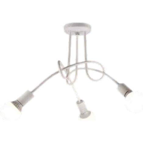 1 Plafonnier LED,Design fer forgé,Éclairage écoénergétique,Luminaire intérieur,Salon chambre couloir (1/5)