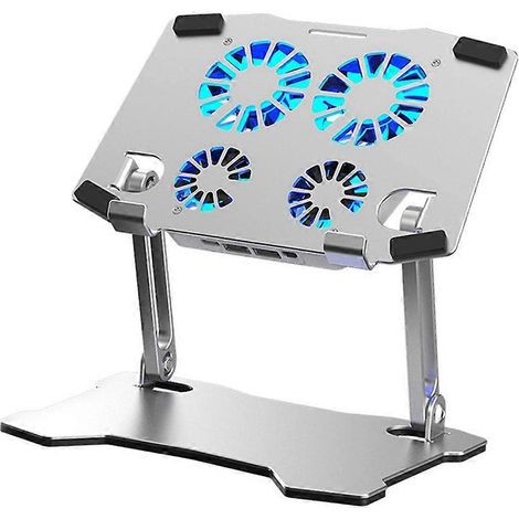 Laptop-Kühlständer, verstellbarer Aluminiumständer, tragbarer Ständer für alle Tablets (1/5)