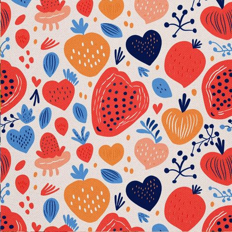 Tela decorativa para exteriores Oxford - Motivo frutal  DX6090 (1/5)