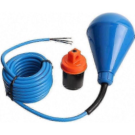 Robuster Schwimmerschalter für Abwasser, viskose Flüssigkeiten und Schwebstoffe, 4 Meter Kabel, zuverlässige Füllstandsregelung. (1/5)