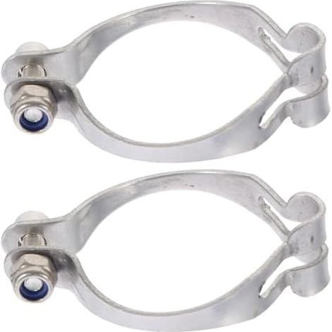 Clips de Fixation Câble Vélo Acier Lot 2 pour Guidage Dérailleur Pignon Fixe 31,8 MM Accessoires Cyclisme - (1/5)