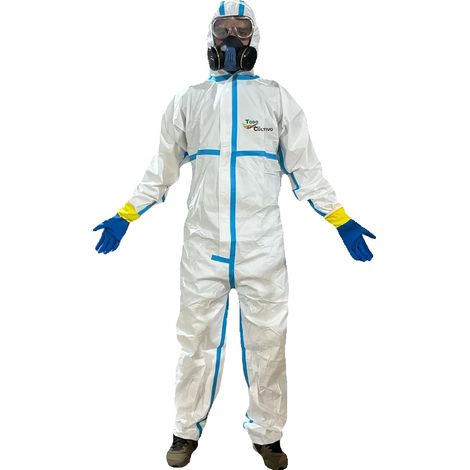 Equipo de protección personal, gafas de seguridad, guantes resistentes a productos químicos, talla L (1/2)