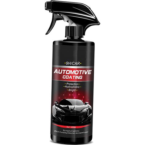 Spray de cire liquide pour revêtement automobile, agent de polissage, couche de finition hydrophobe, éliminateur de rayures, protection détaillée pour automobiles 500 ml (1/5)
