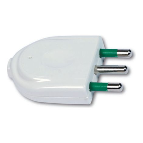 Fiche de raccordement Fanton 10A plastique simple pour A lectricitA  Normes CEI
