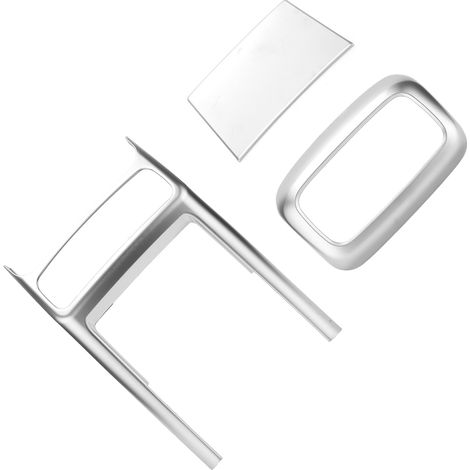 Ensemble de 3 garnitures de ventilation arrière en ABS sans porte-gobelet pour Mercedes-Benz GLE 2020 (1/5)
