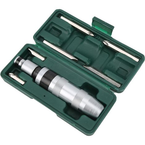 Embouts de tournevis à choc en acier au chrome-vanadium, accessoires de rechange pour tournevis, kit de rechange professionnel (1/5)