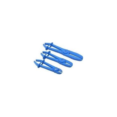 Pinces à Durite, 3 Pièces Pinces de Tuyau Ligne, Pinces à Clamper Les Durites, Pince Collier Durite, Pince Durite Refroidissement pour Tuyaux à Essence, Economie de Carburant, 155, 185, 250mm (1/5)