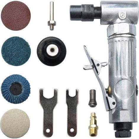 Meuleuse pneumatique 1/4 BSP 6,2 bars Pression 90 psi Vitesse 20 000 tr/min Pour meulage précis et polissage en espaces confinés (1/5)