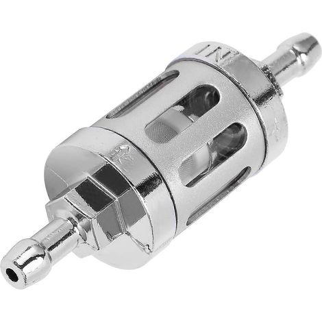 Élément filtrant à carburant en alliage d'aluminium, couvercle en verre, pièce de rechange pour voitures, quads, SUV, motos et mini-motos