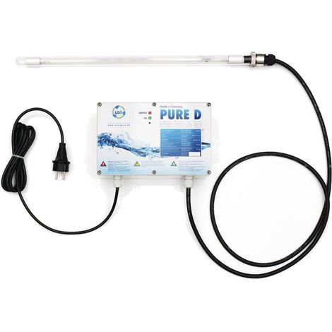 PURE D - 50W - UVC Anlage zur Trinkwasser Sterilisation - 230VAC/115VAC (1/2)