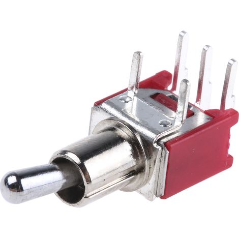 Interrupteur à levier RS PRO, Verrouillable, 1RT, 3 A @ 120 V c.a. ( Prix pour 1 )