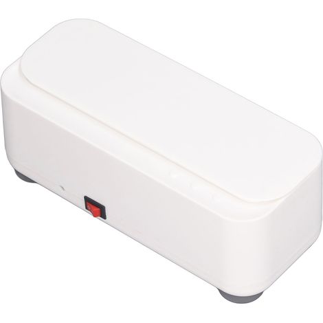 Nettoyeur de bijoux à ultrasons silencieux et portable, alimenté par USB, pour le nettoyage des lunettes, montres, prothèses dentaires et brosse cosmétique (1/5)