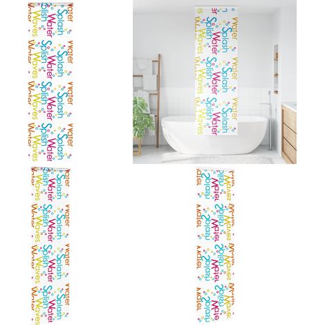vidaXL Store enrouleur de douche avec cassette largeur du tissu 66 cm (1/5)
