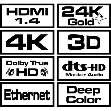 Savio - V1.4 hdmi Kabel cl-75 20 m