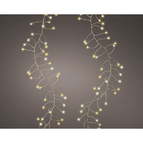 Micro LED Lichterkette Comp. 6m 480 L. - gold/ww & kw (1/2)
