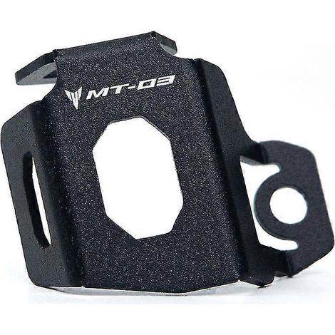 Pour Yamaha MT03, MT-03, MT10, MT-10, FZ-10 (2015-2021) - Bouchon de protection de liquide de frein arrière (noir) (1/5)