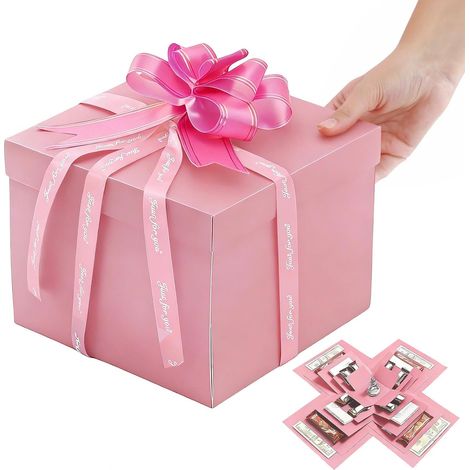 Scatola regalo creativa, scatola regalo di compleanno a 5 strati (1/5)